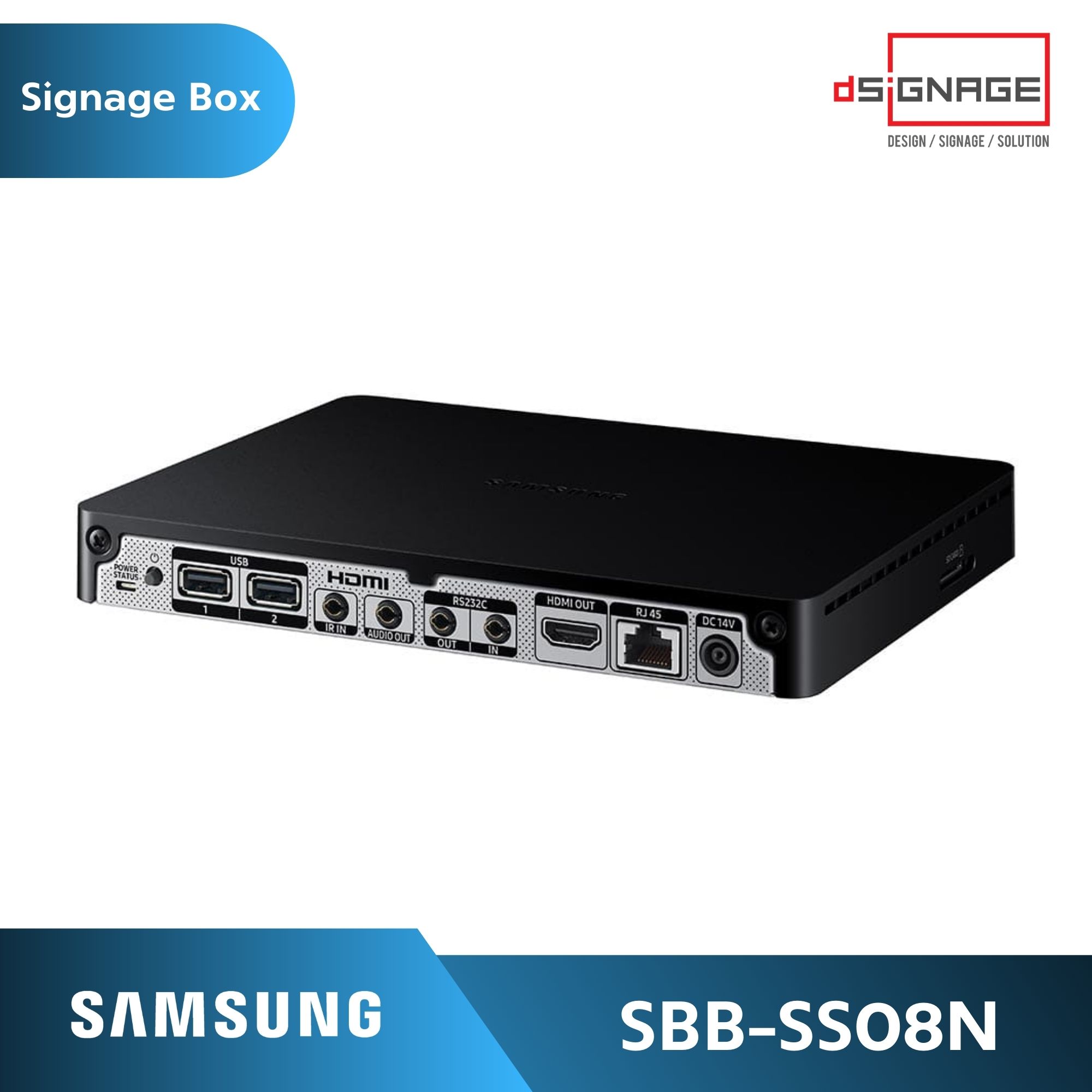 SAMSUNG Signage Box เปลี่ยนทีวีธรรมดาให้เป็นจอโฆษณา Signage